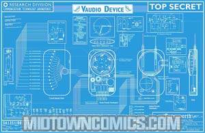 Warehouse 13 Farnsworth Blueprint Replica