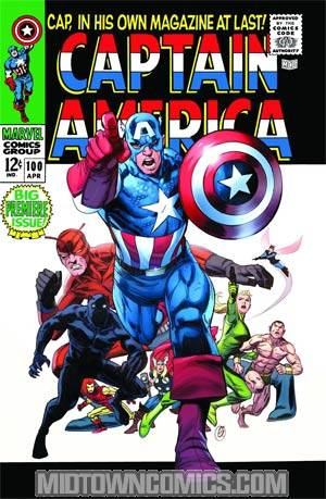 Captain America By Ron Garney Poster