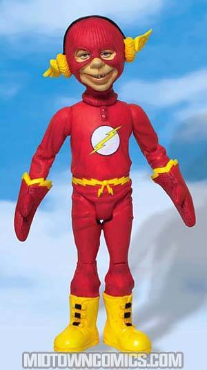 Alfred E. Neuman As Flash Action Figure