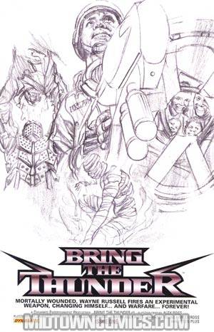 Bring The Thunder #1 Cover B Incentive Alex Ross Sketch Cover