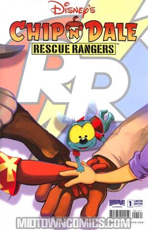 Chip N Dale Rescue Rangers Vol 2 #1 Incentive Variant Cover