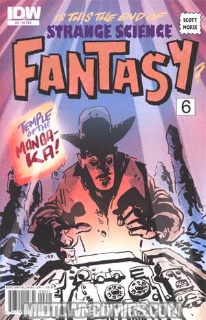 Strange Science Fantasy #6 Incentive Scott Morse Variant Cover