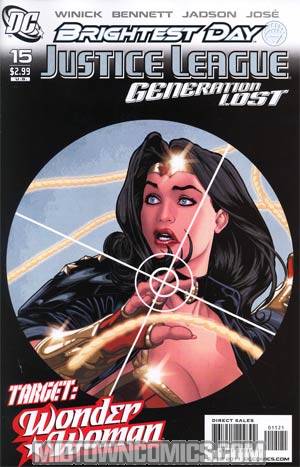 Justice League Generation Lost #15 Cover B Incentive Kevin Maguire Variant Cover (Brightest Day Tie-In)