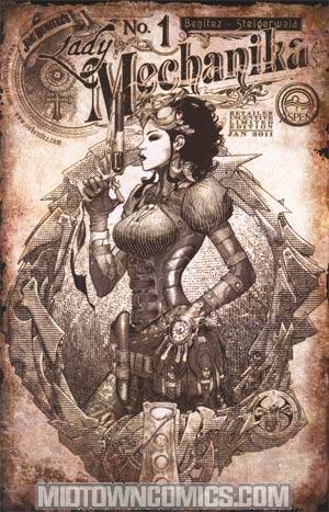 Lady Mechanika #1 Cover C Incentive Joe Benitez Sketch