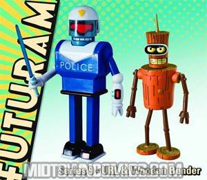 Futurama Series 9 Wooden Bender Action Figure