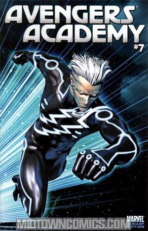 Avengers Academy #7 Cover B Incentive Brandon Peterson Tron Variant Cover