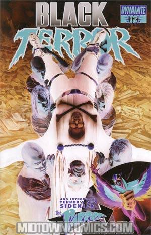 Black Terror Vol 3 #12 Cover C Alex Ross Negative Art Cover