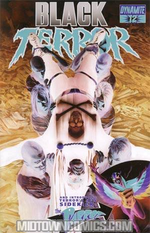 Black Terror Vol 3 #12 Alex Ross Negative Art Cover