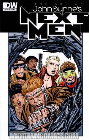 John Byrnes Next Men Vol 2 #1 Incentive Next Men Cover Gallery