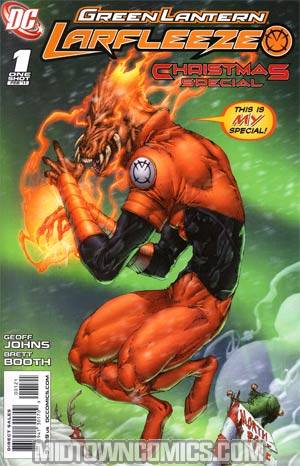 Green Lantern Larfleeze Christmas Special #1 Cover B Incentive Brett Booth Variant Cover