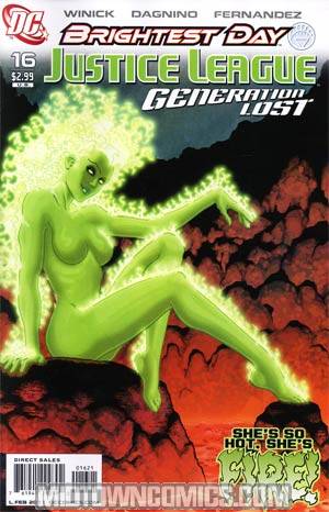 Justice League Generation Lost #16 Cover B Incentive Kevin Maguire Variant Cover (Brightest Day Tie-In)
