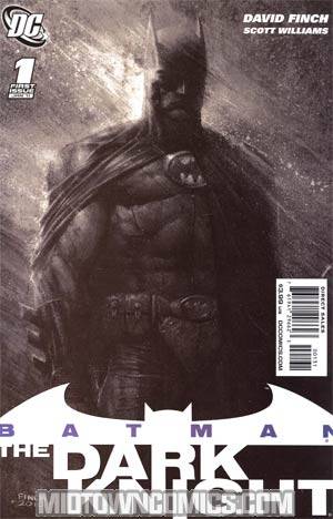 Batman The Dark Knight #1 Incentive David Finch Sketch Variant Cover