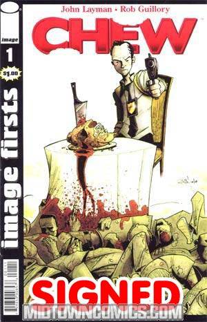 Image Firsts Chew #1 Cover C Signed By John Layman