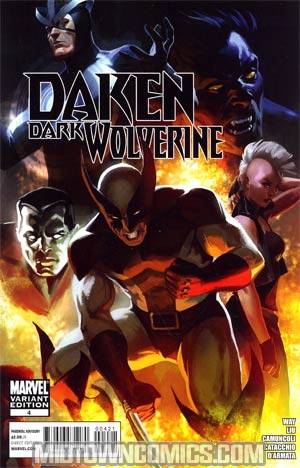 Daken Dark Wolverine #4 Cover B Incentive Marko Djurdjevic Variant Cover (Wolverine Goes To Hell Tie-In)