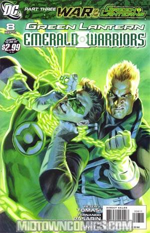 Green Lantern Emerald Warriors #8 Cover A 1st Ptg Regular Felipe Massafera Cover (War Of The Green Lanterns Part 3)