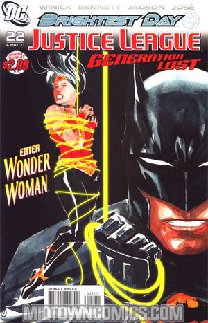 Justice League Generation Lost #22 Cover A Regular Dustin Nguyen Cover (Brightest Day Tie-In)