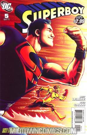 Superboy Vol 4 #5 Regular Eddy Barrows Cover