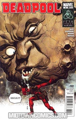 Deadpool Vol 3 #34 Regular Dave Johnson Cover