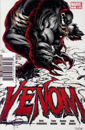 Venom Vol 2 #1 Cover G DF Signed By Rick Remender