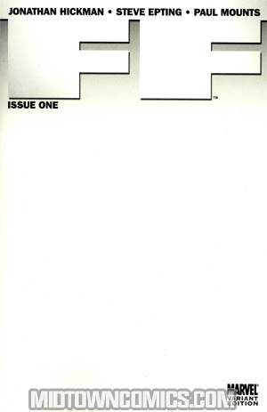 FF #1 Cover G Variant Blank Cover