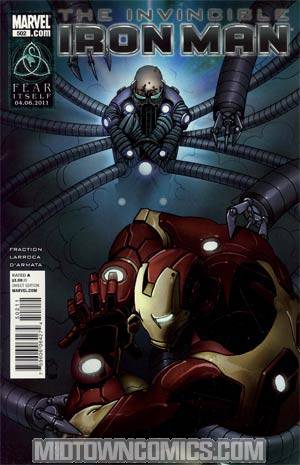 Invincible Iron Man #502 Cover A Regular Salvador Larroca Cover