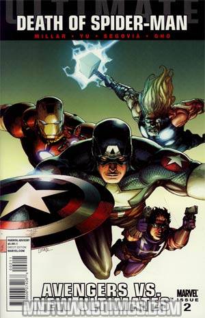 Ultimate Comics Avengers vs New Ultimates #2 1st Ptg Regular Leinil Francis Yu Cover (Death Of Spider-Man Tie-In)