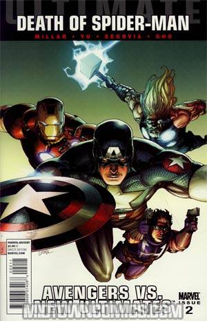 Ultimate Comics Avengers vs New Ultimates #2 Cover A 1st Ptg Regular Leinil Francis Yu Cover (Death Of Spider-Man Tie-In)