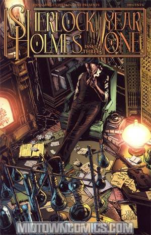 Sherlock Holmes Year One #3 Regular Aaron Campbell Cover