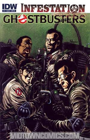 Ghostbusters Infestation #1 Regular Cover B