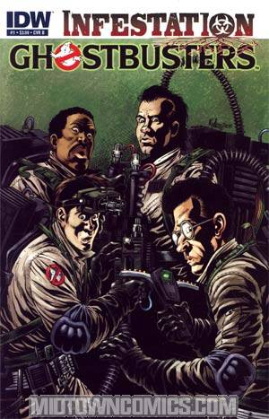 Ghostbusters Infestation #1 Regular Cover B