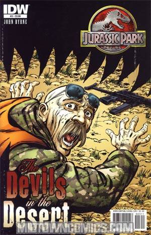 Jurassic Park The Devils In The Desert #3 Regular John Byrne Cover