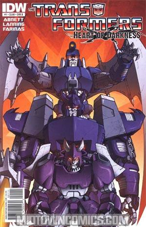 Transformers Heart Of Darkness #1 Regular Cover B