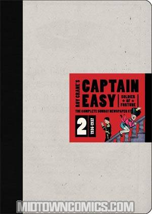 Captain Easy Soldier Of Fortune Complete Sunday Newspaper Strips Vol 2 1936-1937 HC