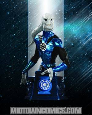 Heroes Of The DC Universe Blackest Night Blue Lantern Saint Walker Bust