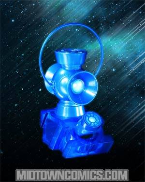 Blackest Night Blue Lantern 1/4 Scale Power Battery And Ring Prop Replica Set