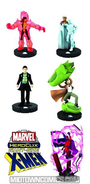 Marvel Heroclix Giant Sized X-Men Brick Pack (Contains 8 Regular