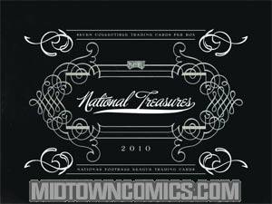 Playoff 2010 National Treasures Football Trading Cards Box