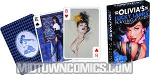 Bettie Page By Olivia Playing Cards