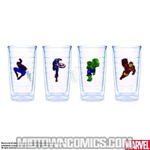 Tervis Tumbler Marvel Heroes 16-Ounch 4-Piece Set