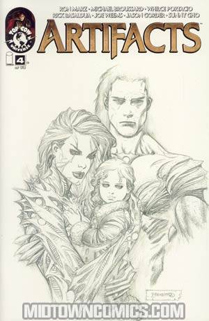 Artifacts #4 Cvr C Incentive Michael Broussard Sketch Cover