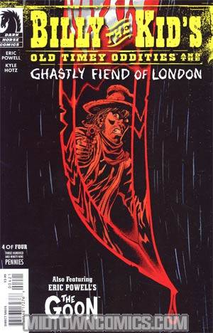 Billy The Kids Old Timey Oddities And The Ghastly Fiend Of London #4 Incentive Kyle Hotz Variant Cover