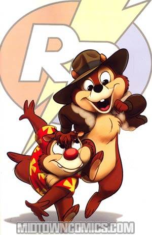 Chip N Dale Rescue Rangers Vol 2 #2 Incentive Amy Mebberson Variant Cover