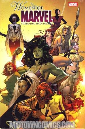 Women Of Marvel Celebrating Seven Decades Omnibus HC Book Market Olivier Coipel Cover