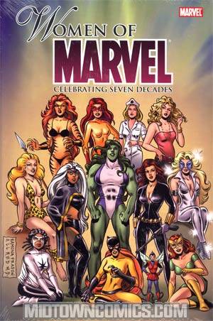 Women Of Marvel Celebrating Seven Decades Omnibus HC Direct Market Ramona Fradon Cover