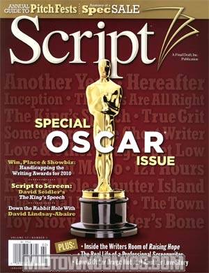Script Magazine Vol 17 #1 Jan/Feb 2011