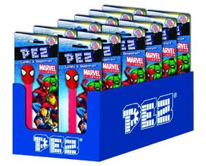 PEZ Marvel Dispensers Blister Pack - Hulk
