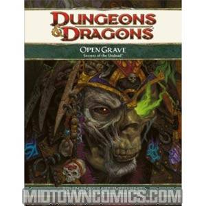 Dungeons & Dragons Supplement Open Grave Secrets Of The Undead HC 4th Edition