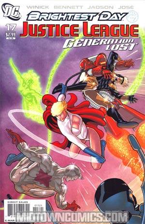 Justice League Generation Lost #17 Cover B Incentive Kevin Maguire Variant Cover (Brightest Day Tie-In)