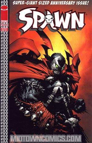 Spawn #200 Incentive Greg Capullo Variant Cover