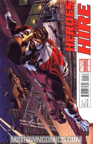 Heroes For Hire Vol 3 #1 Cover D 2nd Ptg Brad Walker Variant Falcon Cover